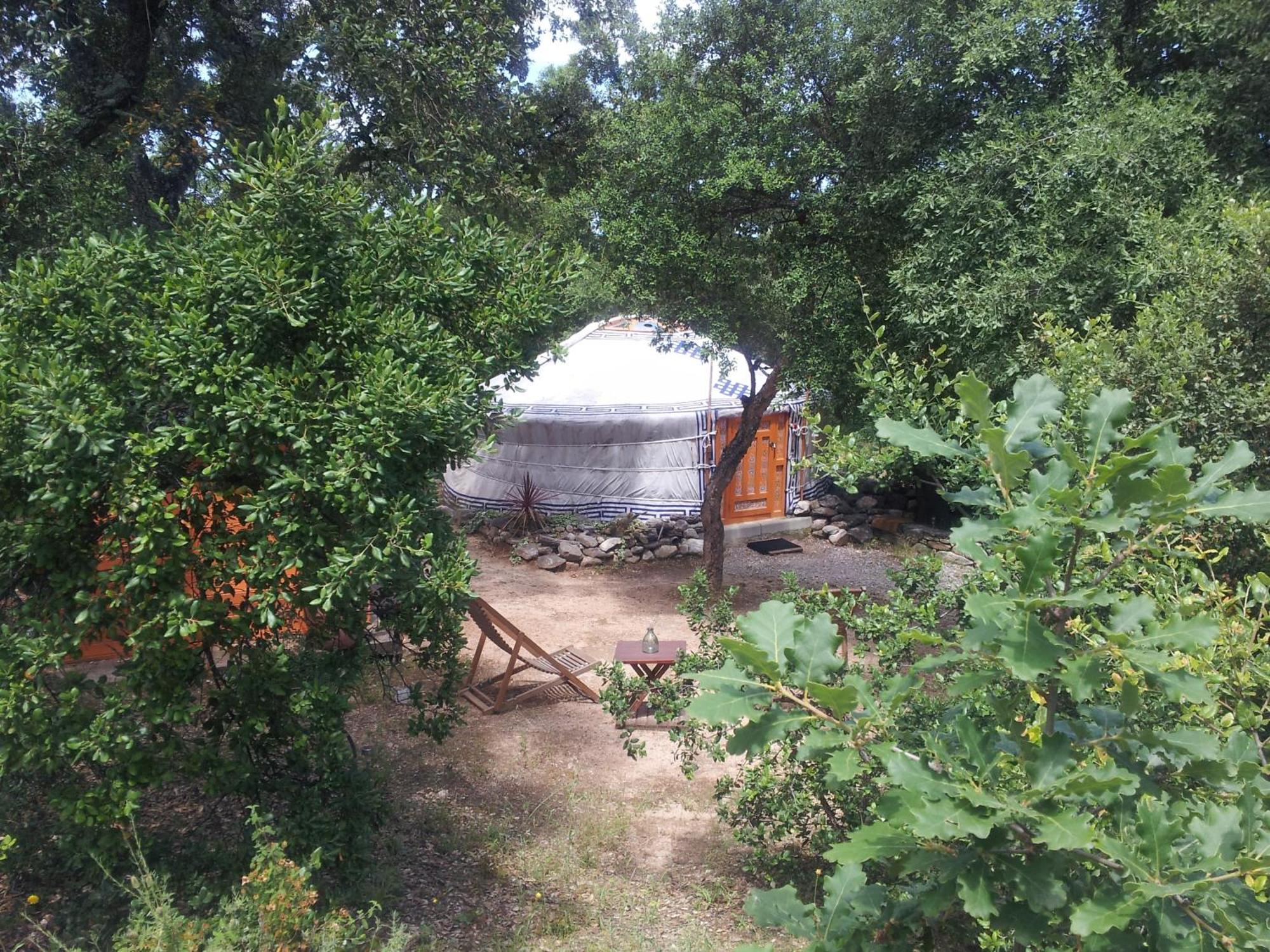 Au Soleil Mongol Panzió Sorède Kültér fotó